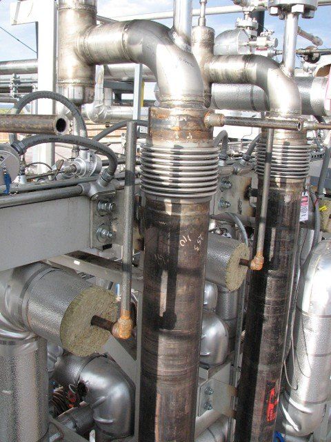 Jacketed reactor vessels