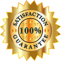 Satisfaction Guarantee Banner Logo