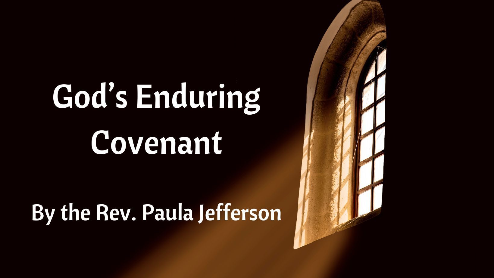 God's Enduring Covenant