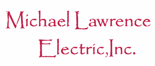 Michael Lawrence Electric, Inc. logo in red script text on a white background