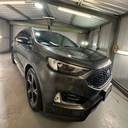 A Ford Edge Is Parked In A Garage — Remedy Mobile Car Detailing in Mermaid, QLD