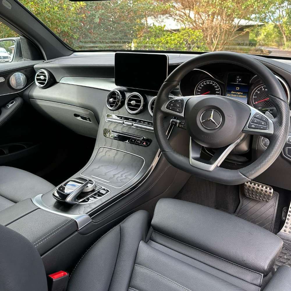 Interior of a Mercedes-benz Car, Featuring the Dashboard — Remedy Mobile Car Detailing in Gold Coast, QLD