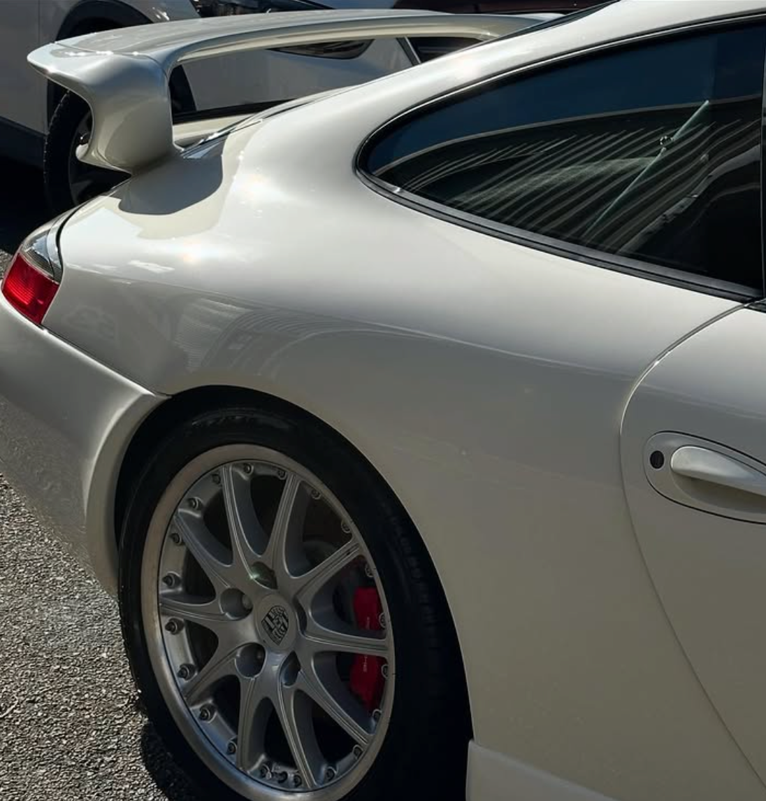 White Porsche Sports Car, Side View — Remedy Mobile Car Detailing in Robina, QLD