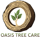 Logo: Tree with green leaves inside a wood-grain circle; company name