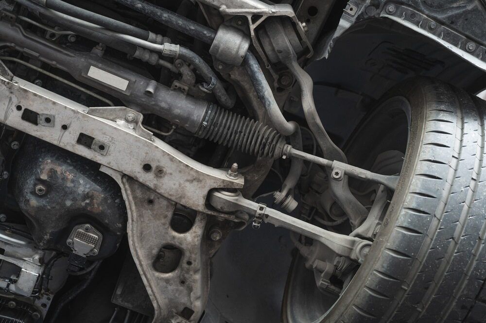 A Close Up of the Steering System of a Car — ANI Automotive in Long Jetty, NSW