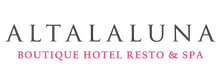 Logotipo Altaluna Boutique Hotel Resto & Spa.