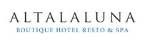 Logotipo Altaluna Boutique Hotel Resto & Spa.