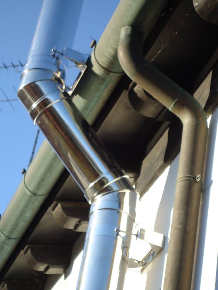 installazione canne fumarie esterne