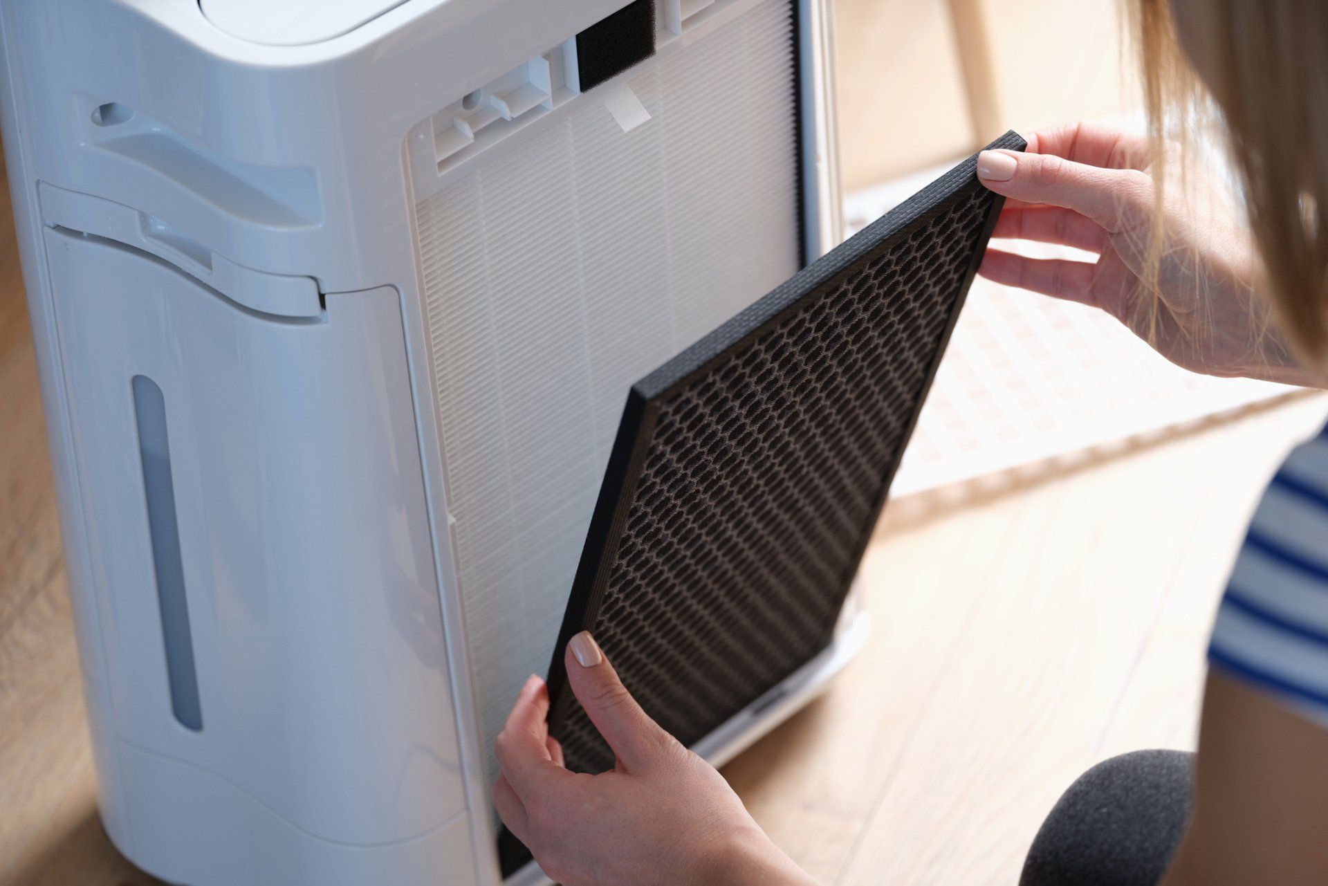 Cleaning the Air Purifier — Memphis, TN — Absolute Comfort