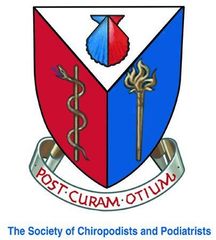The Society of Chiropodists and Podiatrists logo