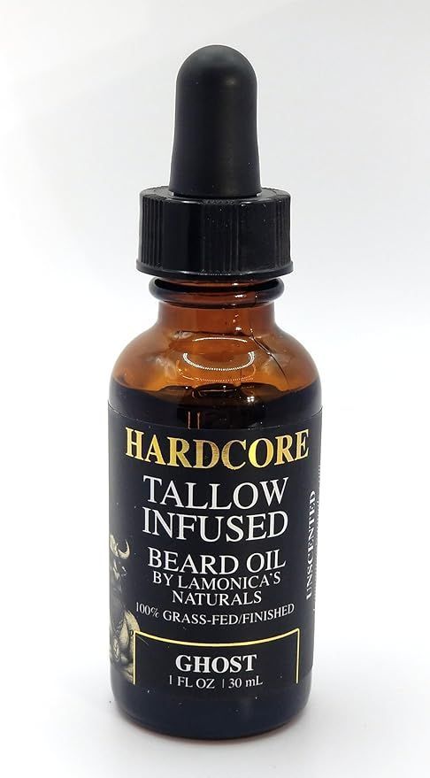 HARDCORE Beard Oil – GHOST / Unscented