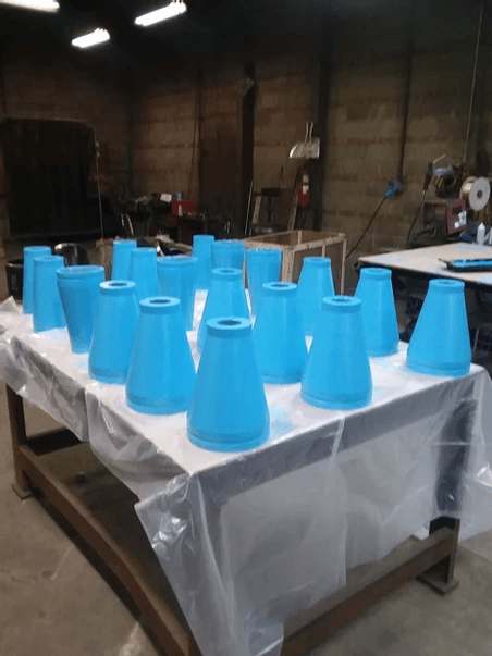Blue Cones — Unites State, USA — Power Plant Service
