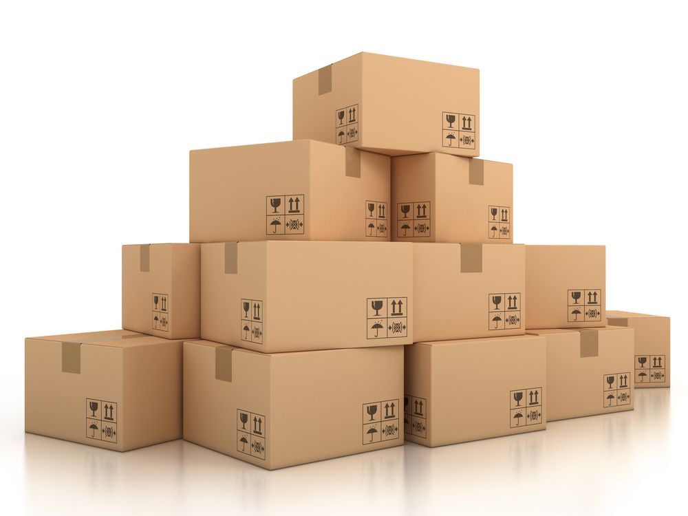 Packing Boxes Stacked On Top Of Each Other — Professional Removalists In Alstonville