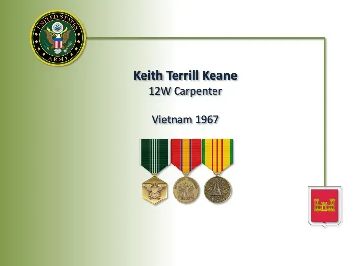 A picture of keith terrill keane vietnam 1967