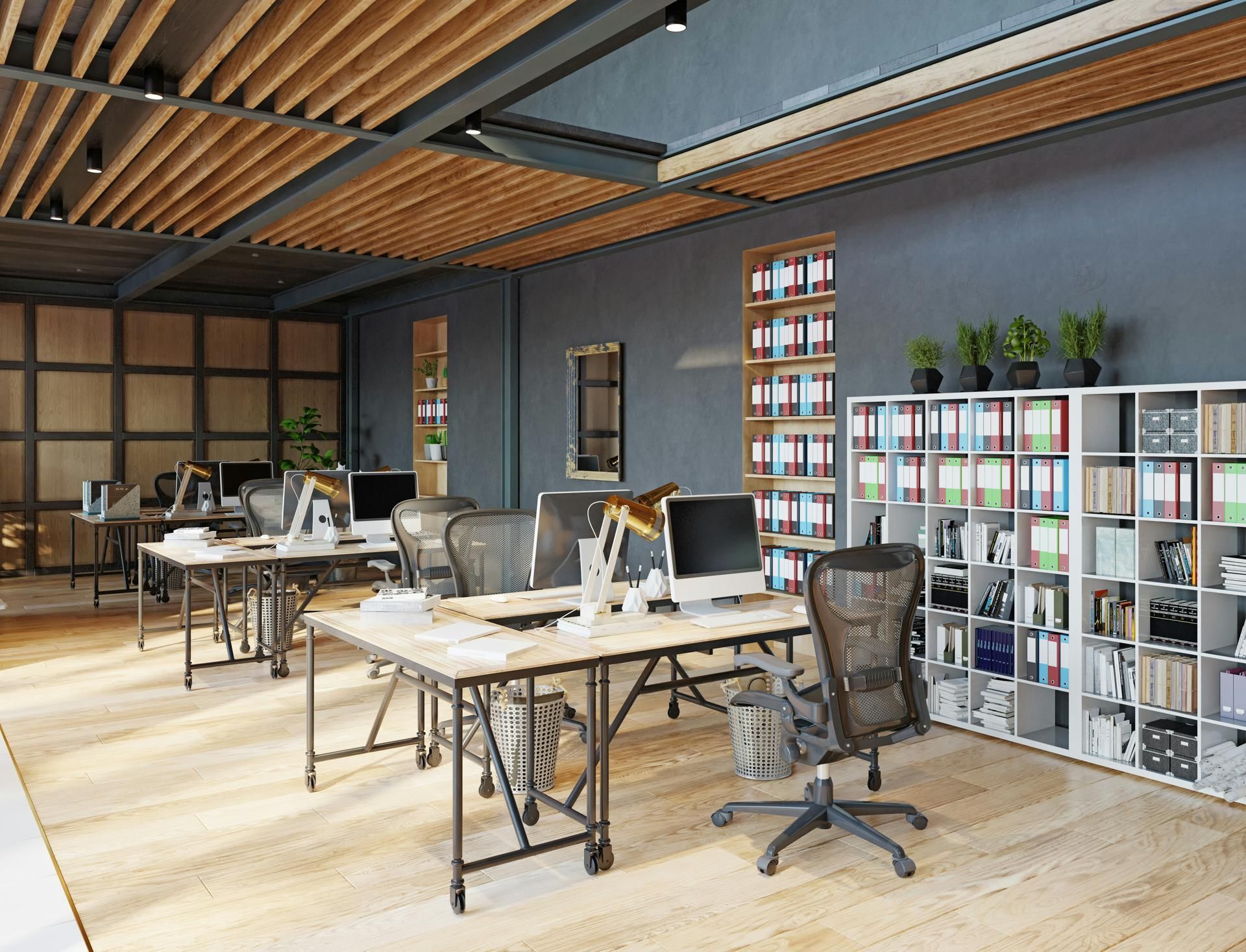 Ein schön aufgeräumtes Büro