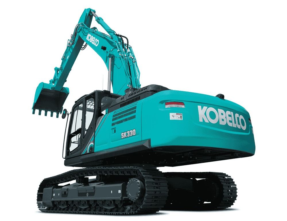 A Teal Kobelco Excavator on Tracks — Forecast Machinery in Yarrawonga, NT