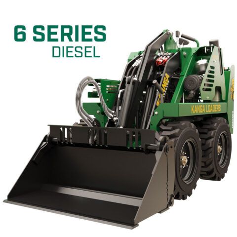 A Green Kanga 6 Series Diesel Compact Loader — Forecast Machinery in Yarrawonga, NT