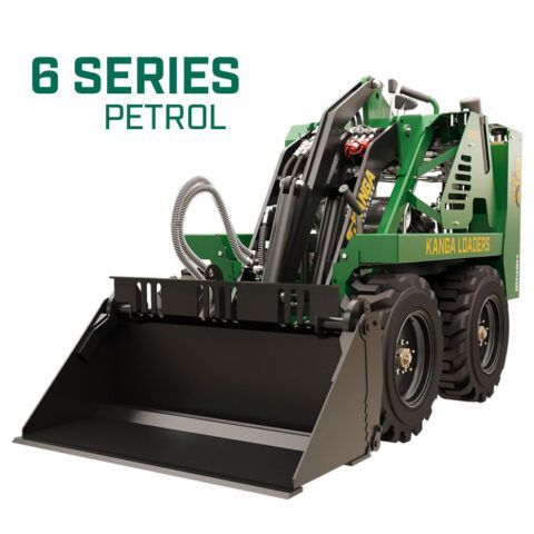 Green Kanga 6 Series Petrol Skid Steer Loader — Forecast Machinery in Yarrawonga, NT