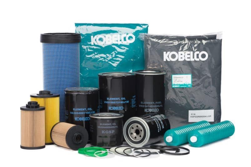 A Collection of Kobelco Brand Equipment Filters in Various Sizes — Forecast Machinery in Yarrawonga, NT