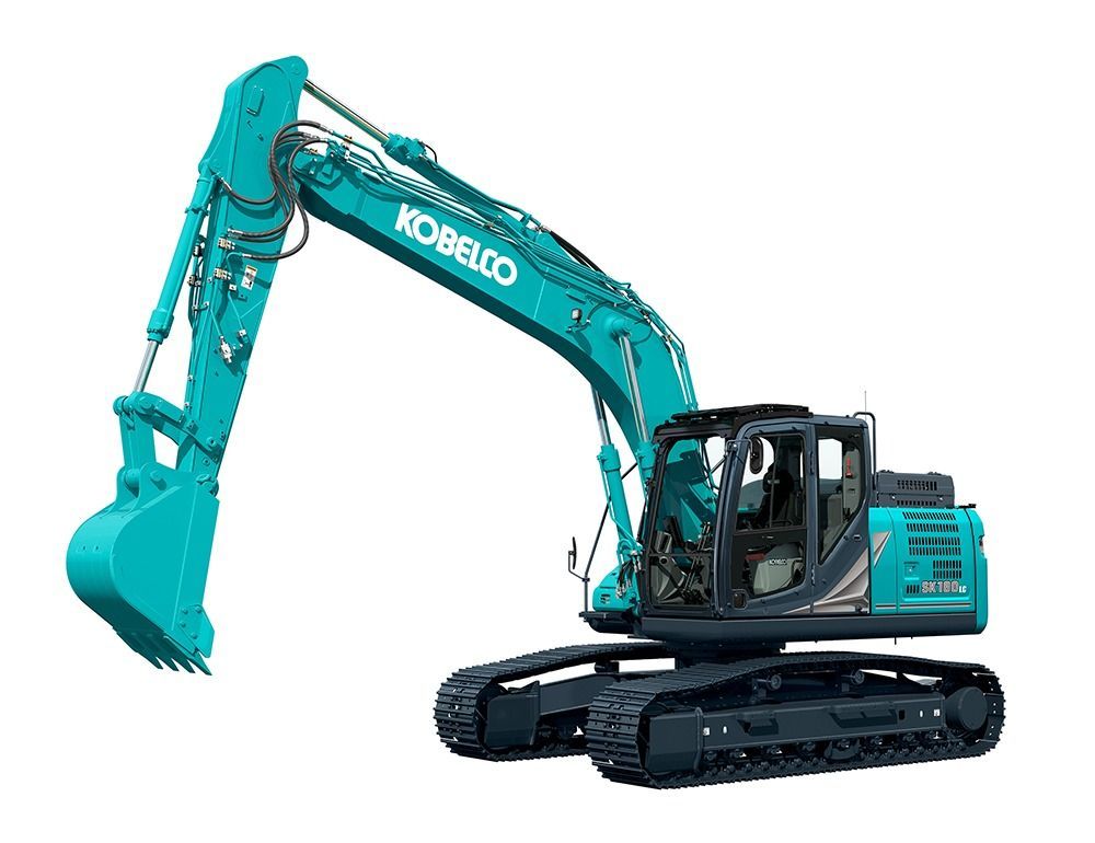 Teal Kobelco Sk210 Excavator on Tracks — Forecast Machinery in Yarrawonga, NT