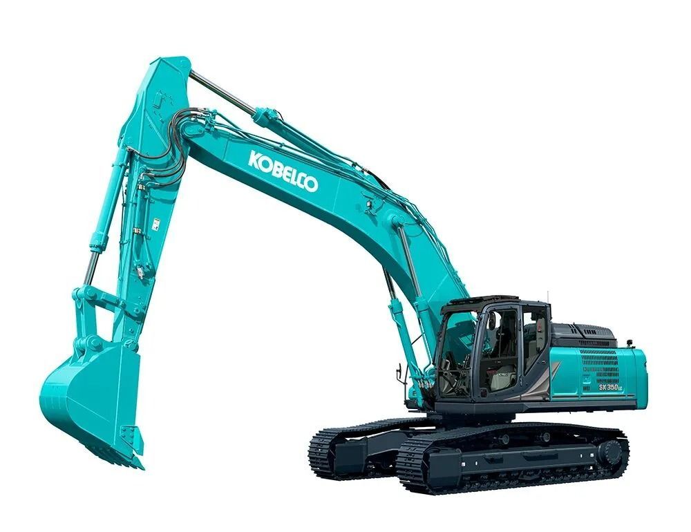 A Teal Kobelco Excavator on Tracks — Forecast Machinery in Yarrawonga, NT
