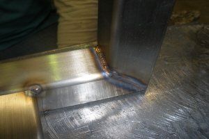 s bend frame welding