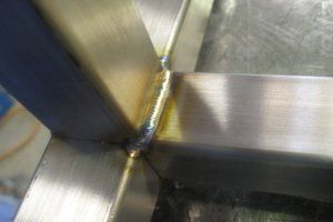 ss frame welding