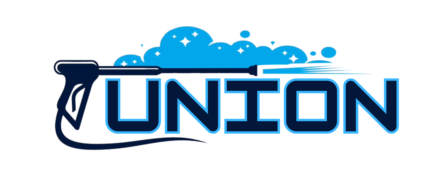 A logo for a cleaning company called union