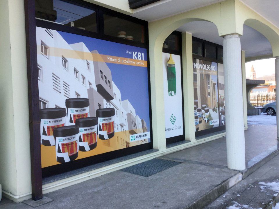 Esterni del colorificio