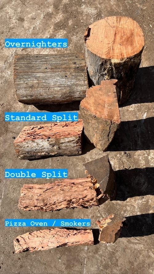 Firewood With Different Split - Firewood in Toowoomba