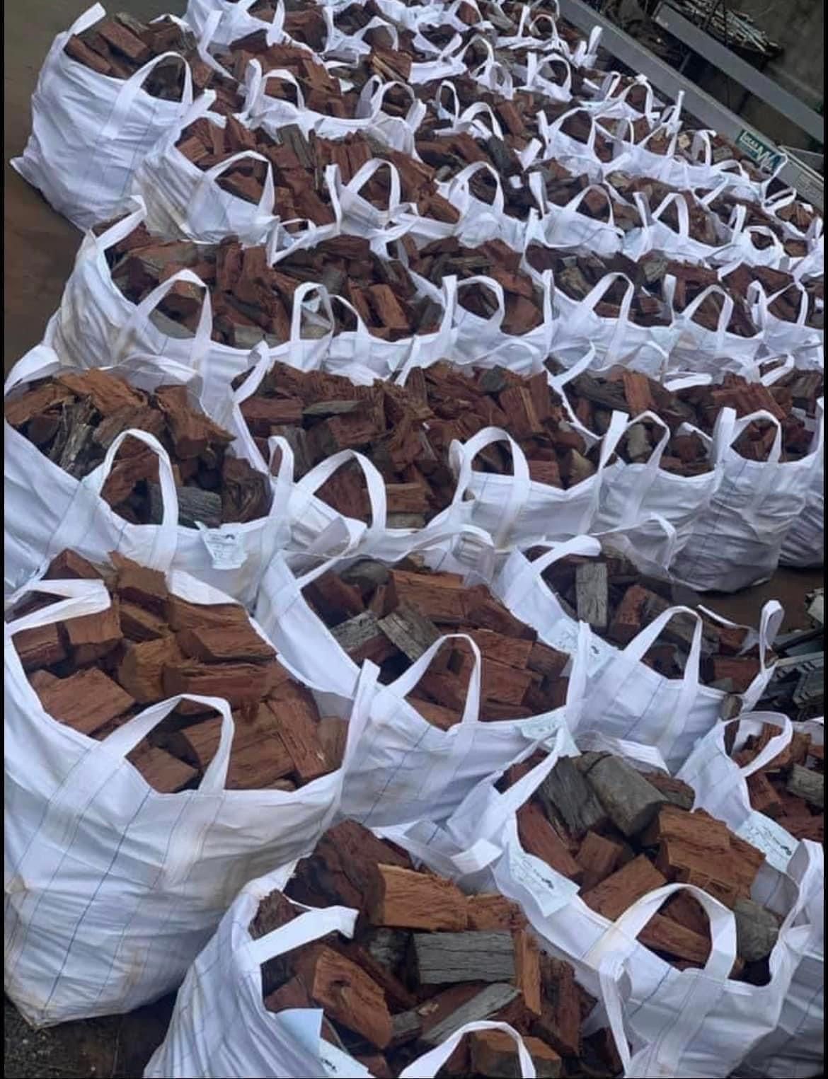 Stack Of Bulkabags Of Firewood - Firewood in Toowoomba,