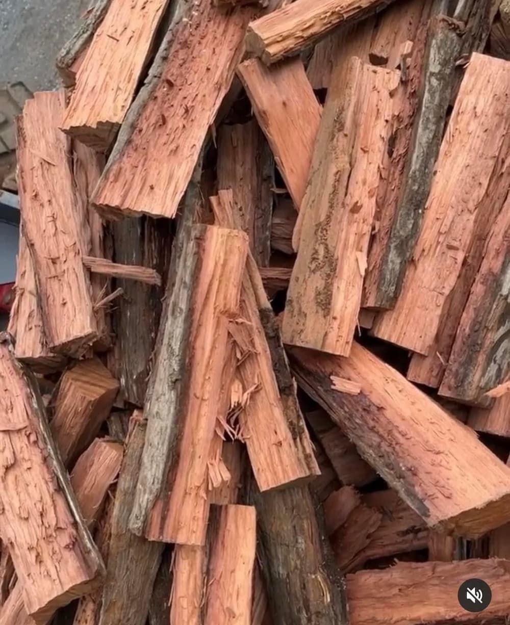 Pile Of Chopped Firewood - Firewood in Toowoomba,