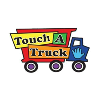 Touch a truck logo in transparent background for community engagement gallery.