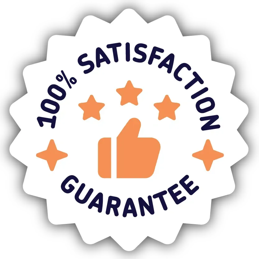 100% customer satisfaction guaranteed by WARE2GO Site Services