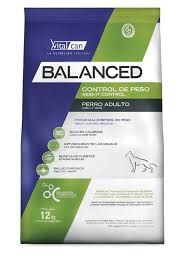 Balanced perro control de peso x 12 kg