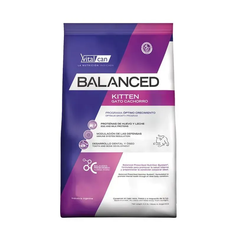 Balanced Gatito kitten x 7,5 kg