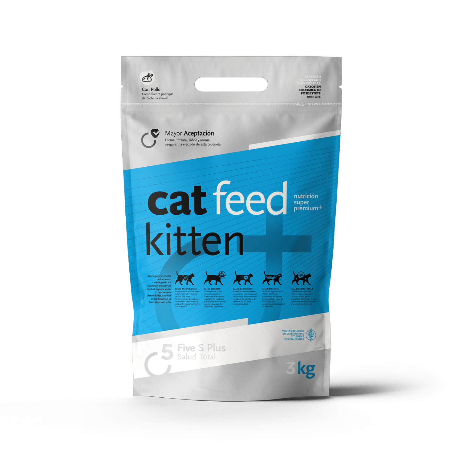 Cat feed gato cachorro x 3 kg