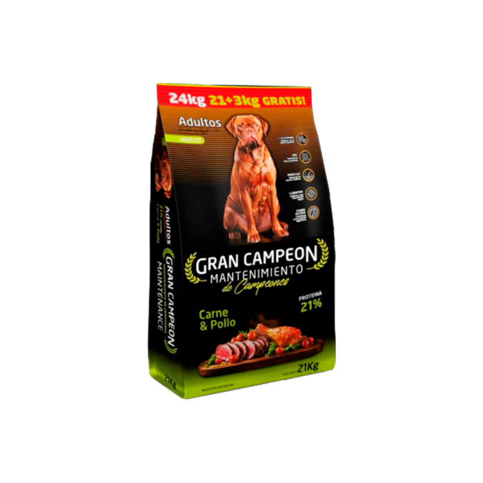 Gran Campeon Mantenimiento x 21 + 3 kg de regalo