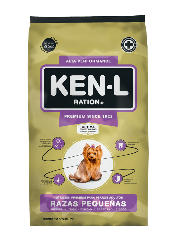 Kenl adulto raza pequeña x 3 kg