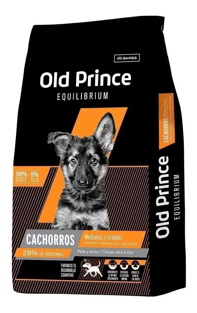 Old Prince cachorro Equilibrium raza mediana/grande x 3 kg