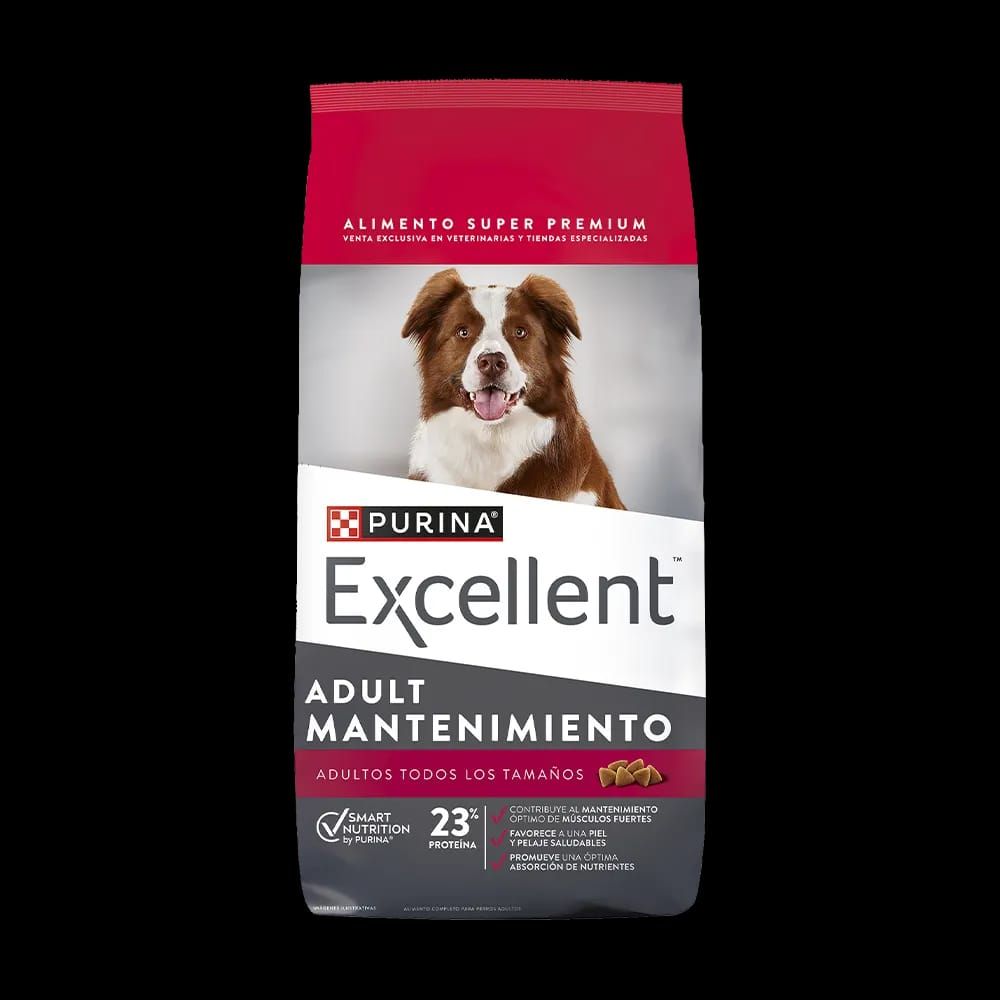 Excellent perro adulto mantenimiento x 20kg