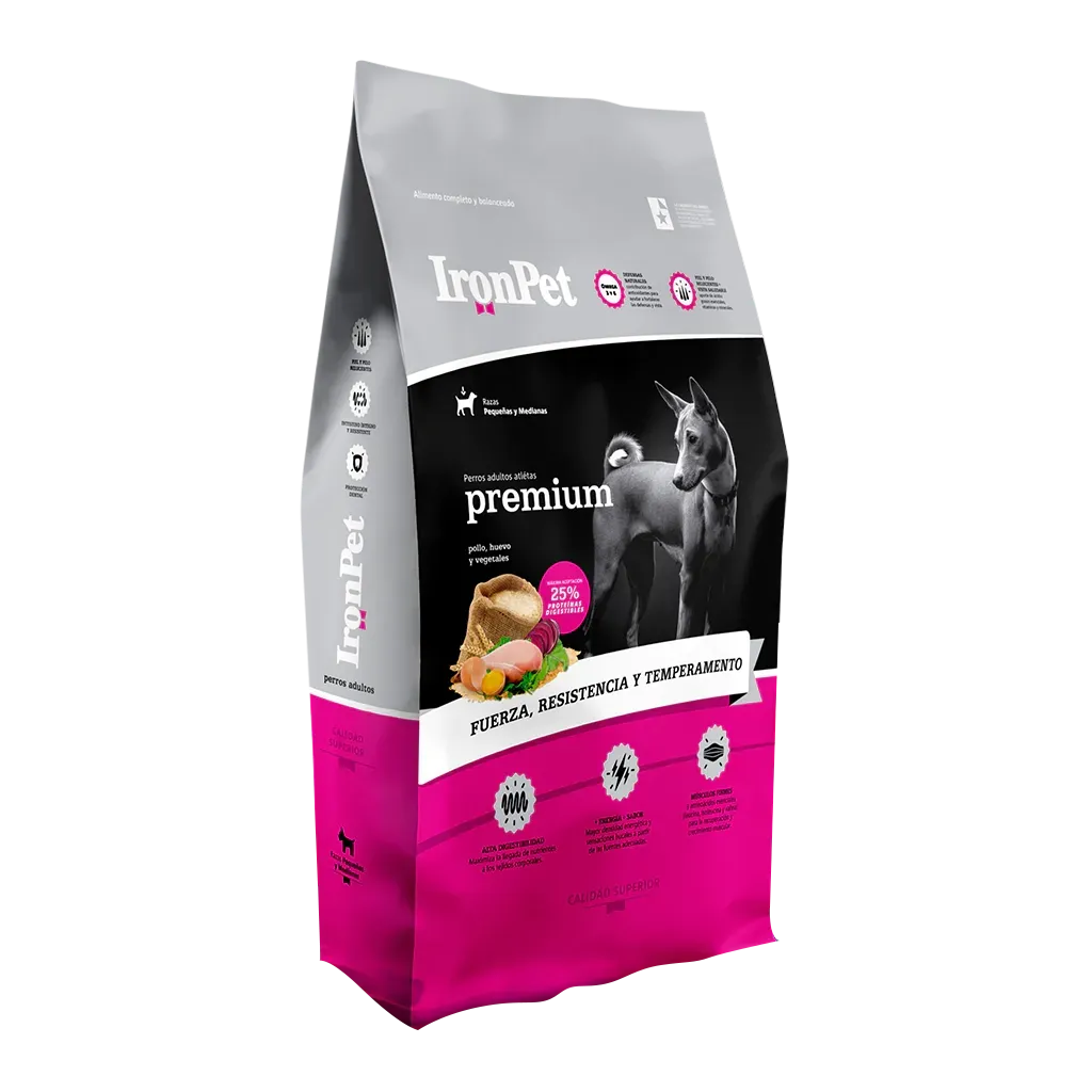 Iron pet premium pequeño x 20kg
