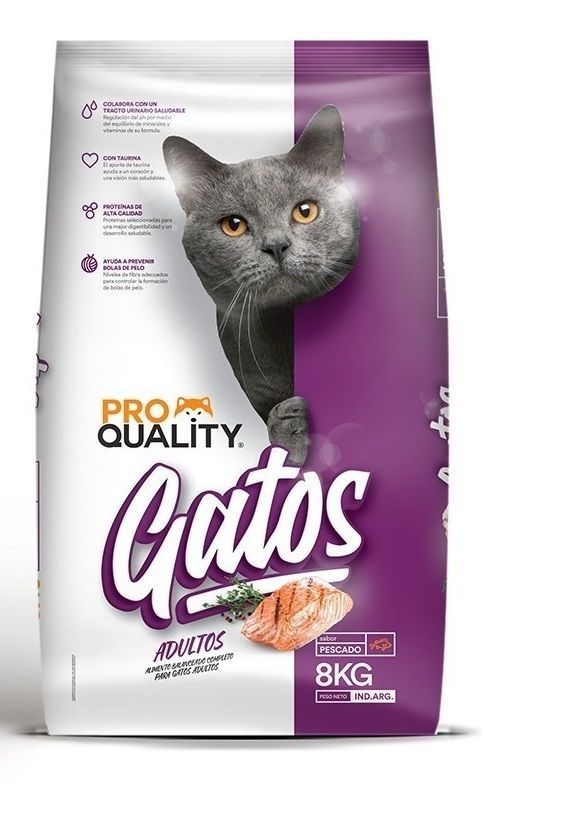 Pro Quality gato adulto x 8 kg