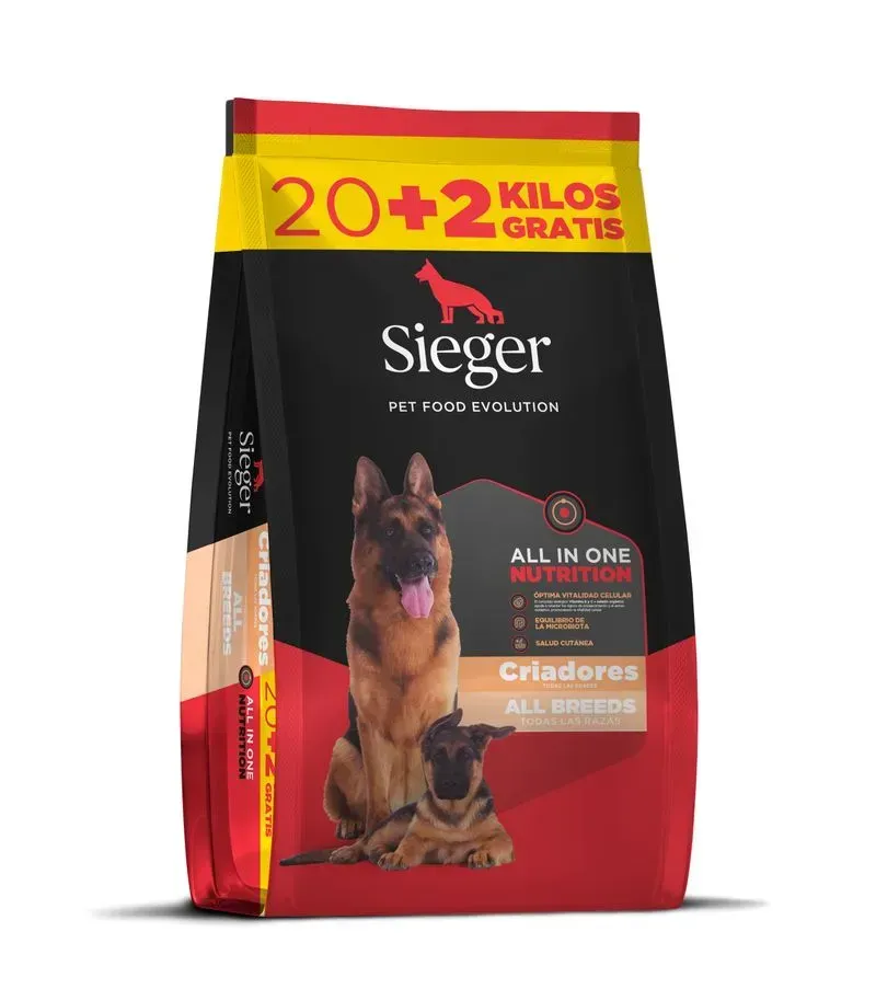 Sieger Criadores x 20 + 2 kg