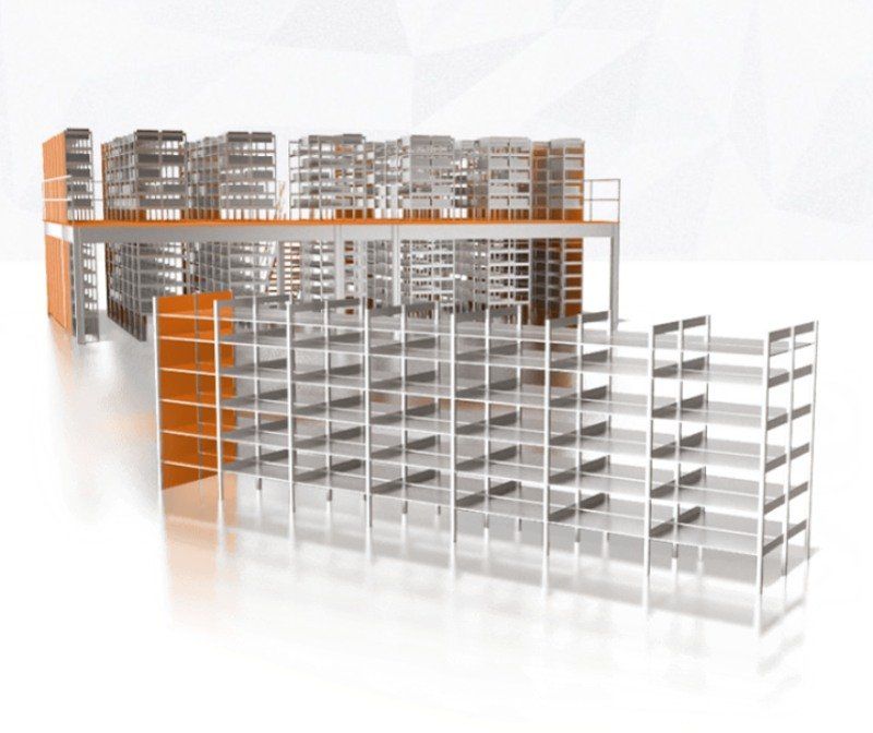 sistema di scaffalatura per magazzino industriale terni