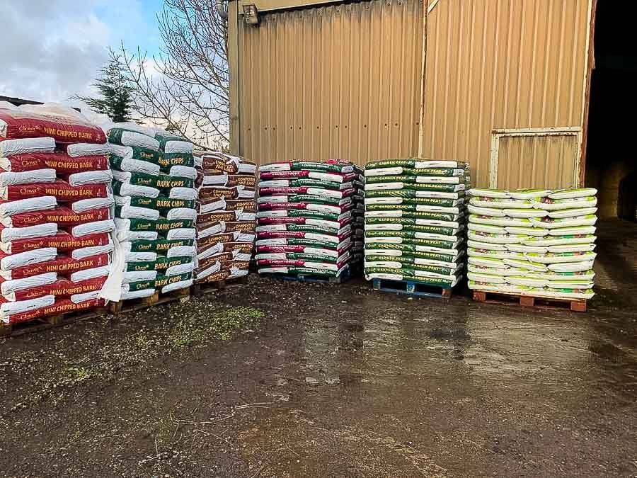 Compost for sale at Greenhill Garden nursery Perthshire