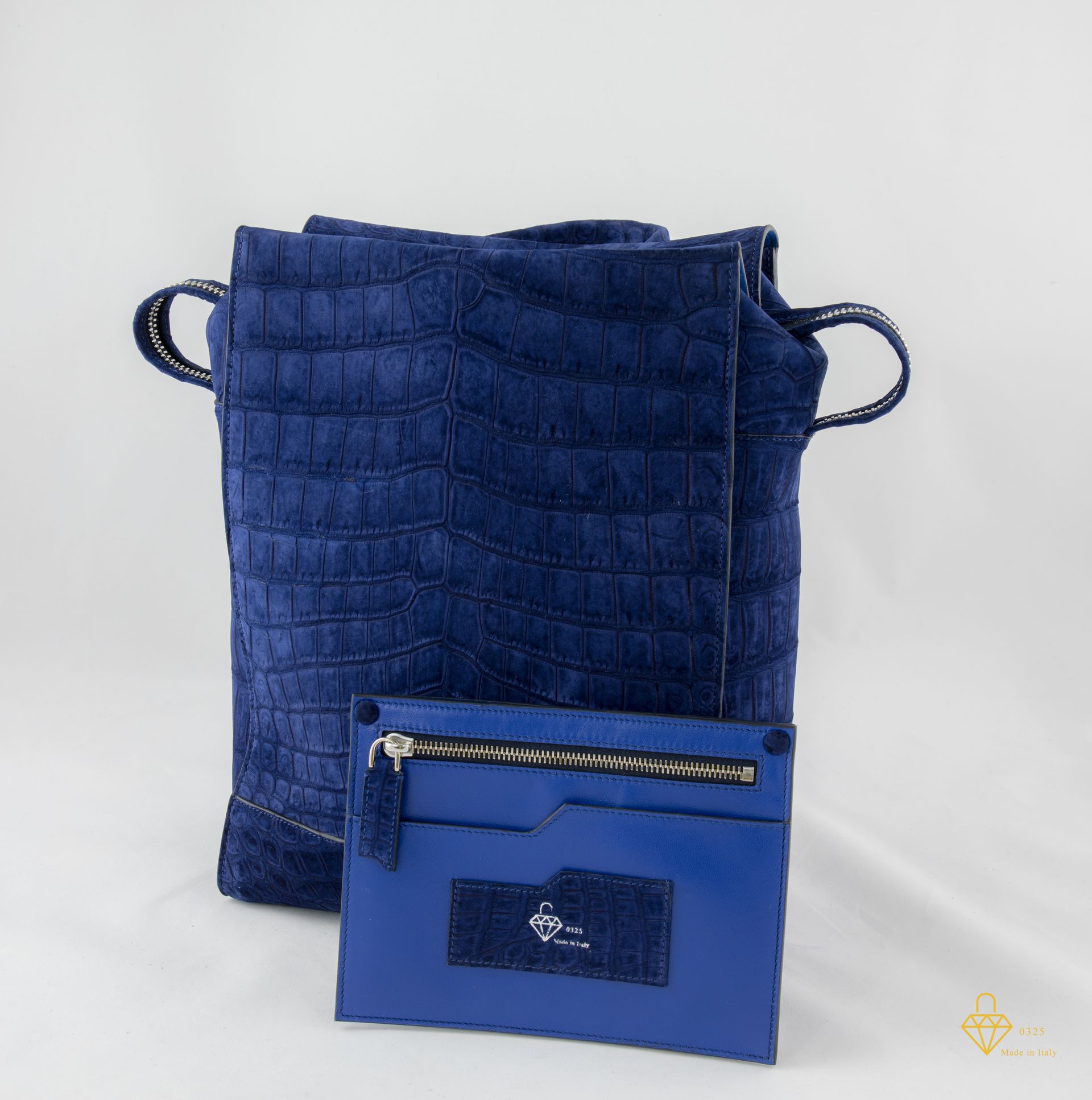 borsa con porta tessere abbinato