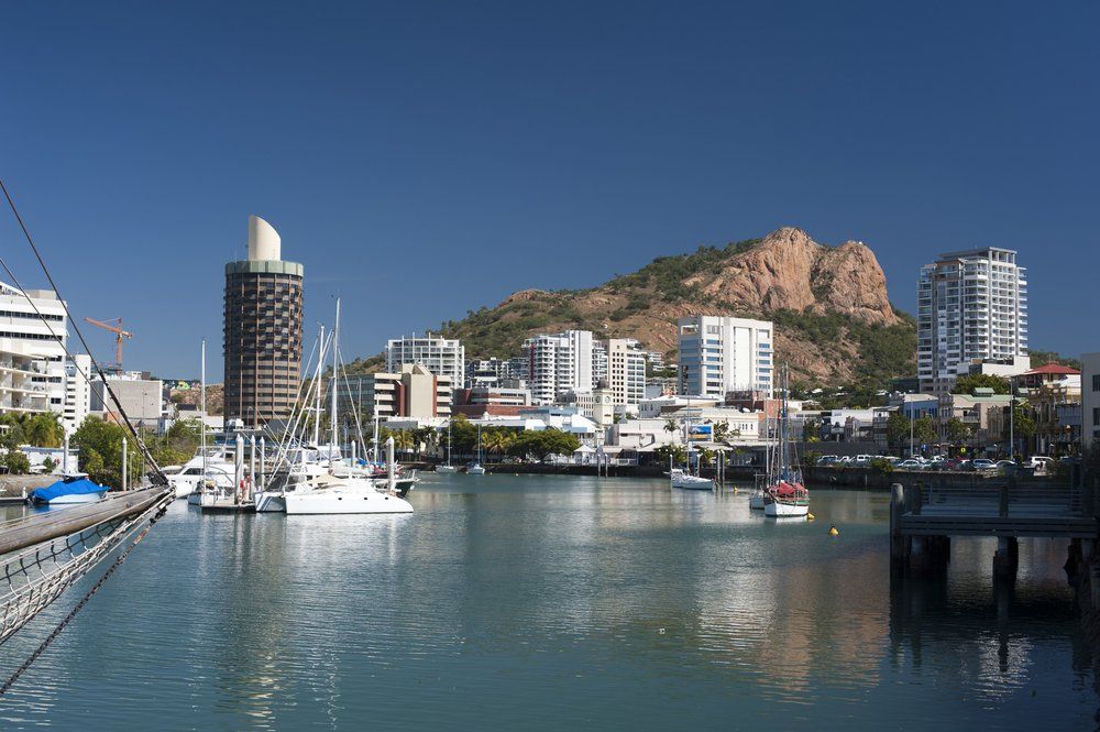View Down The Quay Of Boats — Logistics In Townsville, QLD