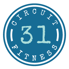 Circuit 31 Fitness logo: Teal circle with "Circuit 31 Fitness" in white text.