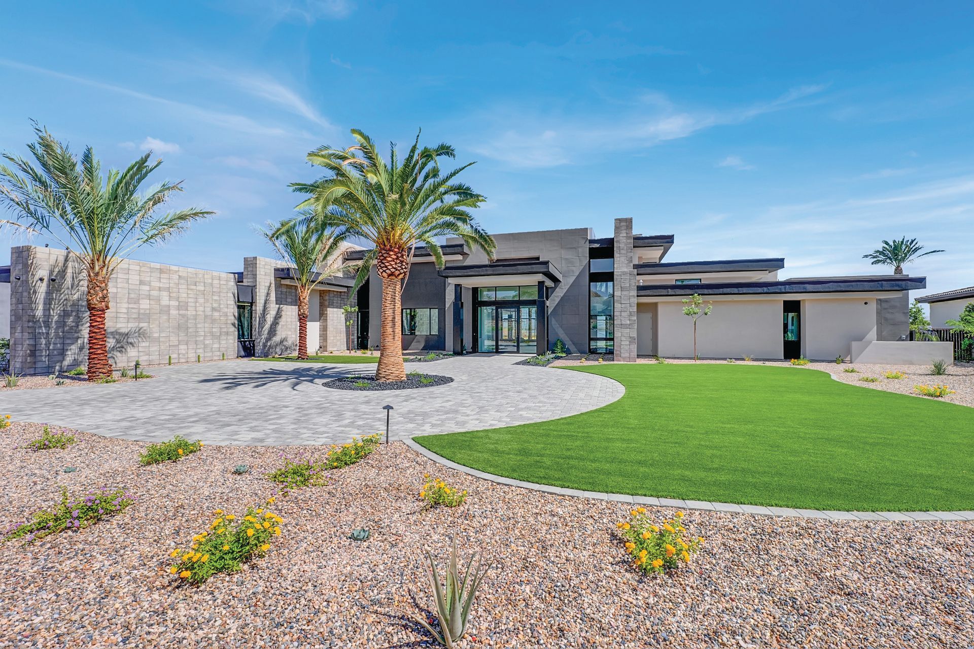 Picture Of Backyard Of House – Las Vegas, NV – Showcase Landcare Services